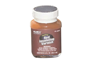 INSULATING COATING VARNISH, 2 OZ, BOTTLE, RED by GC Electronics