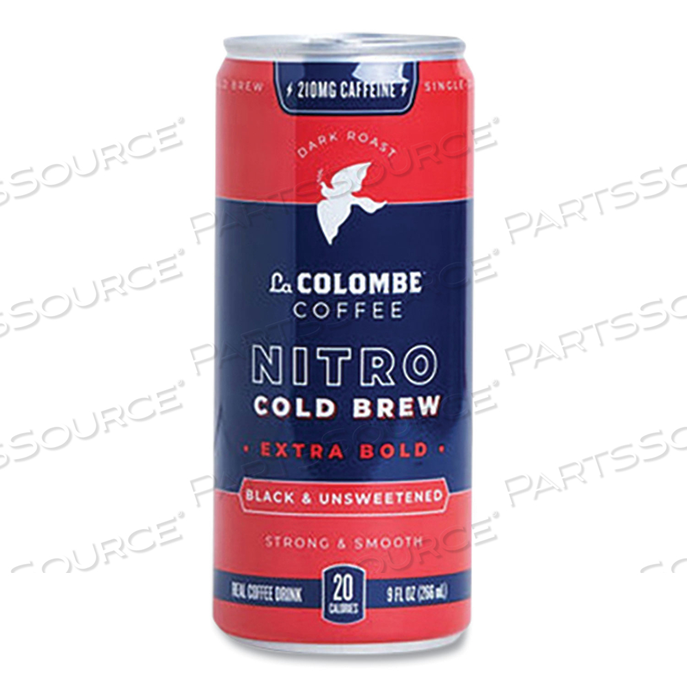 COLD BREW COFFEE, NITRO EXTRA BOLD, 9 OZ CAN, 12/CARTON 