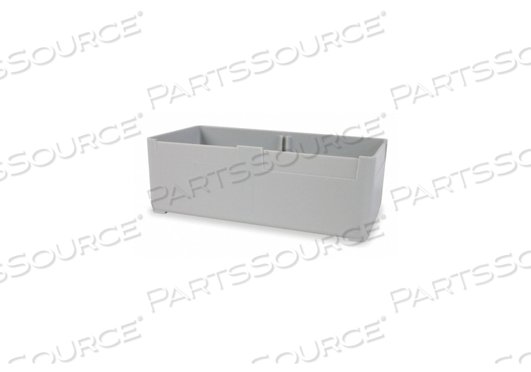 STORAGE BIN GRAY 6-1/8 IN L 3 IN W by Stanley Vidmar
