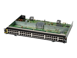 HPE ARUBA 6400 48-PORT 1GBE CLASS 6 POE AND 4-PORT SFP56 V2 MODULE, SWITCH, L3, 48 X 10/100/1000 (POE) + 4 X 50 GIGABIT ETHERNET SFP56, RACK by HP (Hewlett-Packard)