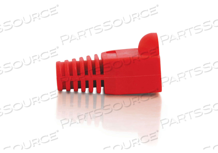 RJ45 PLUG COVER - 5.5MM OD RED -50 PK by Legrand AV (C2G)