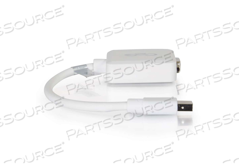 8IN C2G MINI DISPLAYPORT M TO VGA F WHT by Legrand AV (C2G)