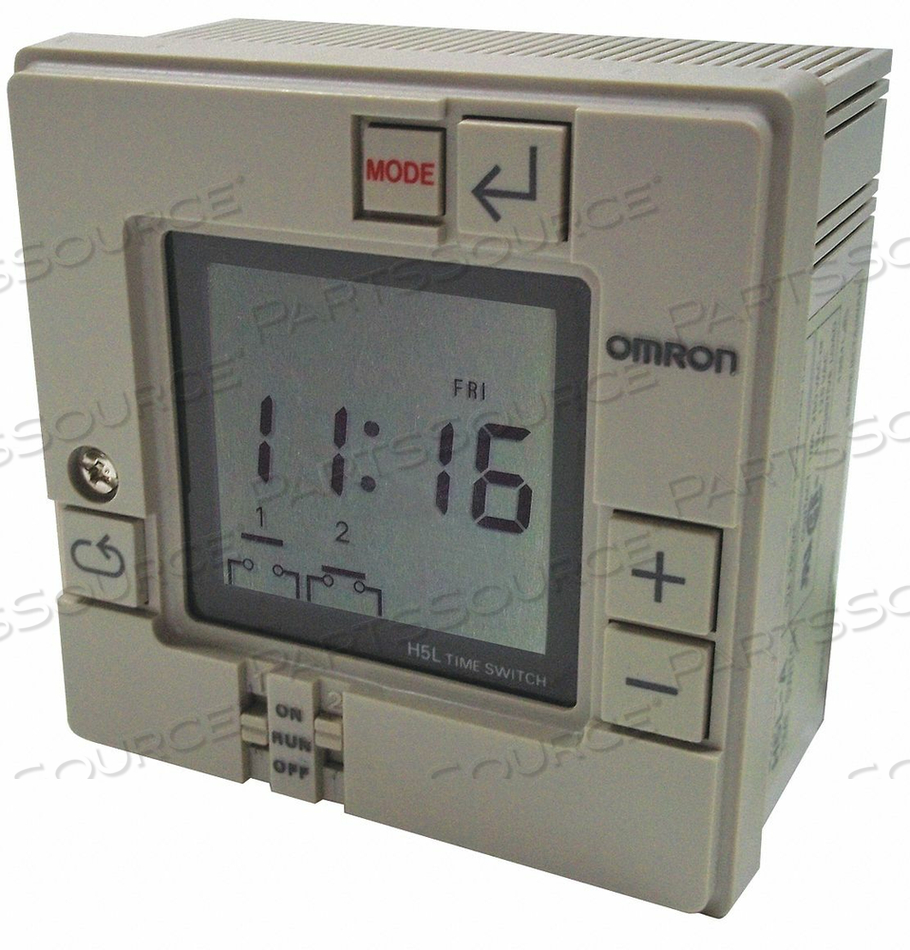 ELECTRONIC TIMER 7 DAYS (2) SPST-NO by Omron - Electronic Division