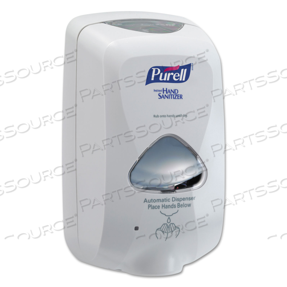 TFX TOUCH FREE DISPENSER, 1,200 ML, 6.5 X 4.5 X 10.58, DOVE GRAY by Purell TFX TOUCH FREE DISPENSER, 1,200 ML, 6.5 X 4.5 X 10.58, DOVE GRAY by Purell