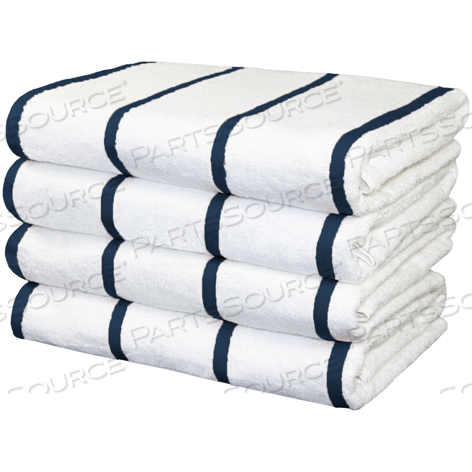 LAS RAYAS TOWELS NAVY by Monarch Brands Inc.