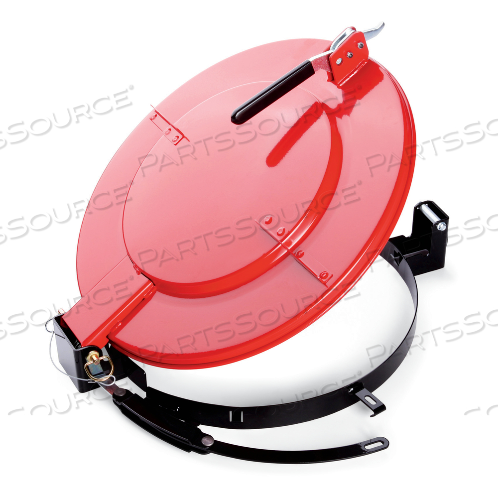 PIG LATCHING LID WITH FAST-LATCH RING FOR FIBER DRUM by New Pig Corporation