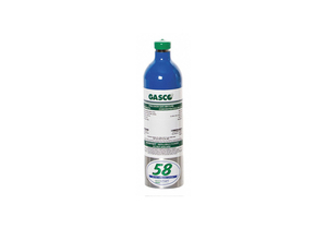 CALIBRATION GAS CYLINDER CAPACITY 58L by Gasco