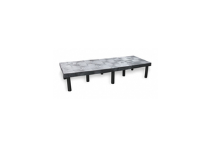 DUNNAGE RACK 1500 LB. HDPE 66 W X 24 D by SPC Industrial