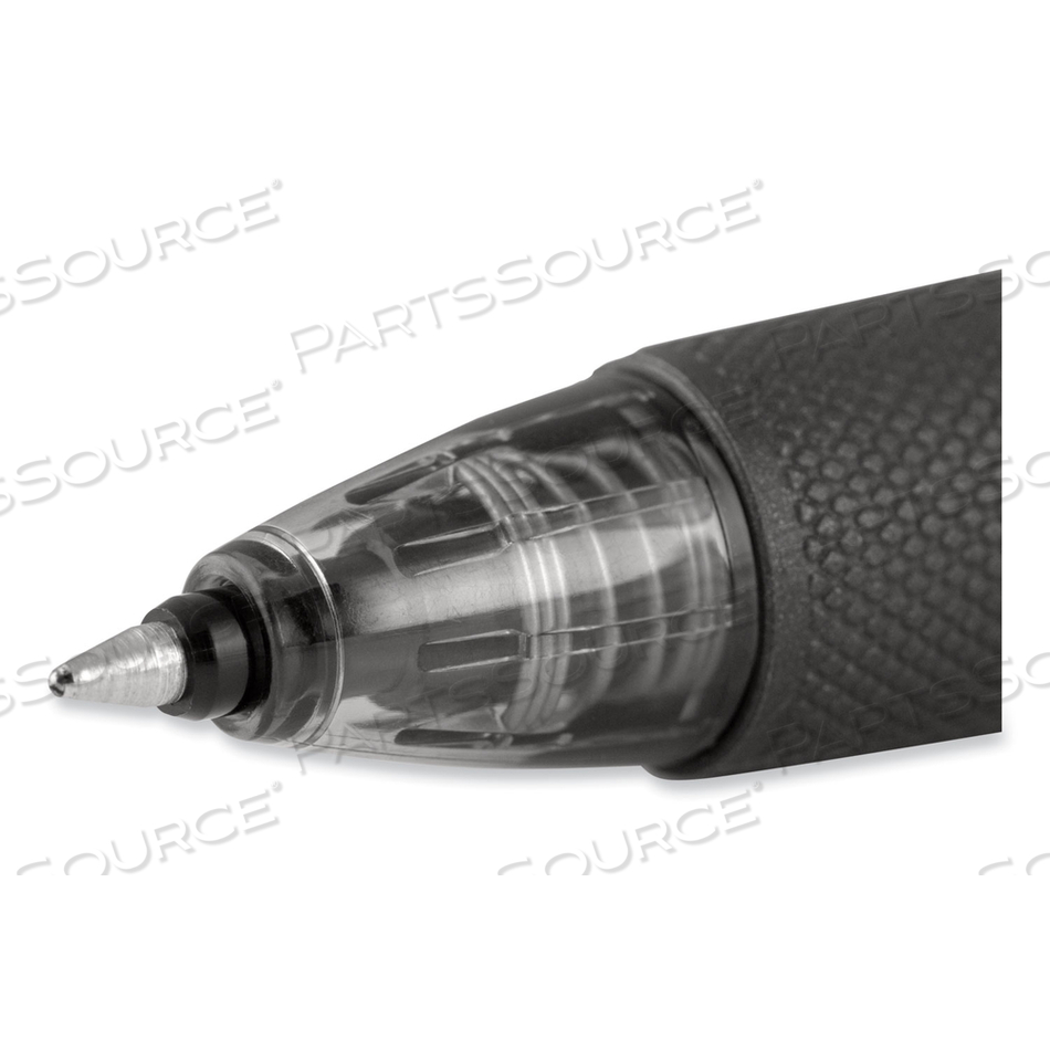 POWER TANK RT BALLPOINT PEN, RETRACTABLE, BOLD 1 MM, BLACK INK, SMOKE/BLACK BARREL by Uni-Ball POWER TANK RT BALLPOINT PEN, RETRACTABLE, BOLD 1 MM, BLACK INK, SMOKE/BLACK BARREL by Uni-Ball
