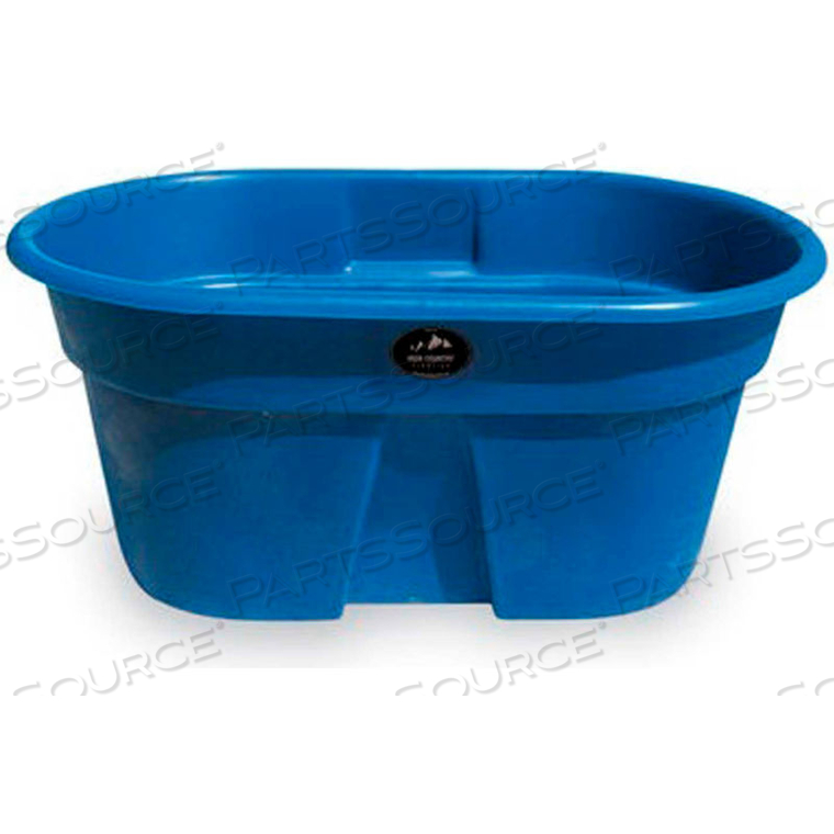 STOCK TANK W-100AG 100 GALLONS, 52"L X 30-3/4"W X 23"H, BLACK by High Country Plastics