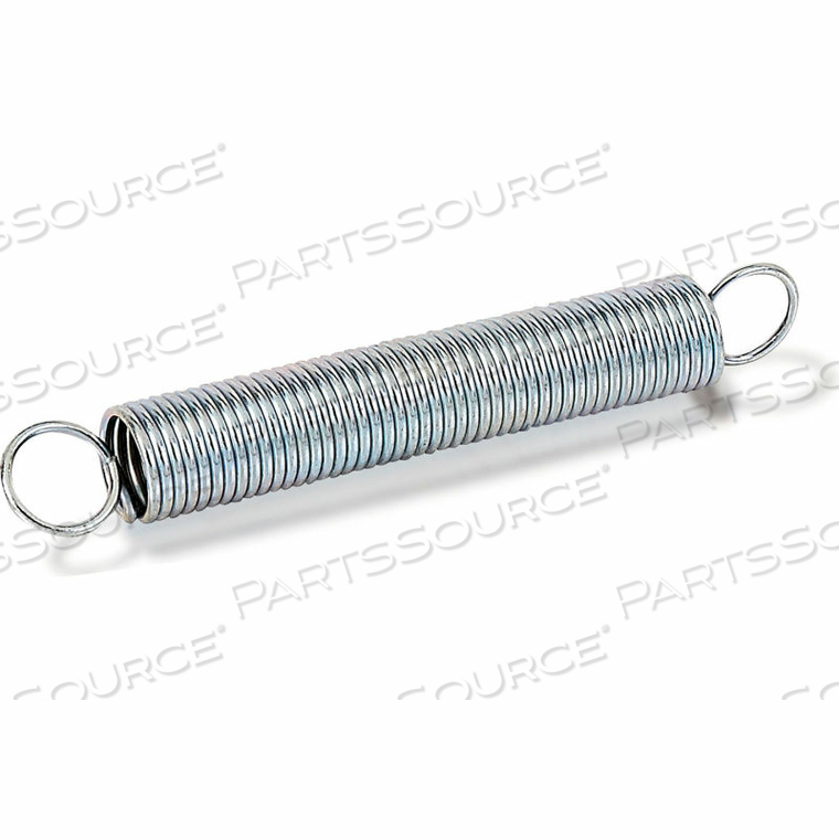 EXTENSION SPRING - 0.375 OD X 0.0475 WIRE DIA. - MBHD - ZINC - USA - PKG OF 12 - GARDNER by Gardner Spring Inc. EXTENSION SPRING - 0.375 OD X 0.0475 WIRE DIA. - MBHD - ZINC - USA - PKG OF 12 - GARDNER by Gardner Spring Inc.