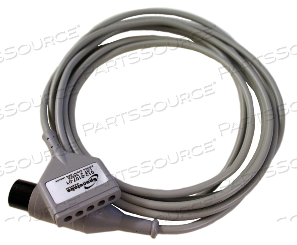 SPACELABS HEALTHCARE 5 LEAD 6 PIN ECG TRUNK CABLE 