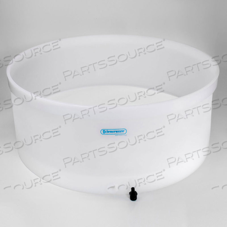 BUCHNER TABLE-TOP FUNNEL WITH MEDIUM POROSITY FIXED PLATE, 36" I.D., 14.75"H by Bel-Art Products