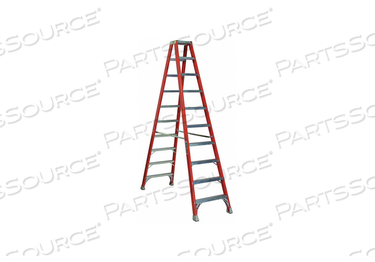 TWIN STEPLADDER FBRGLS IA 10FT FM1500 by Louisville TWIN STEPLADDER FBRGLS IA 10FT FM1500 by Louisville
