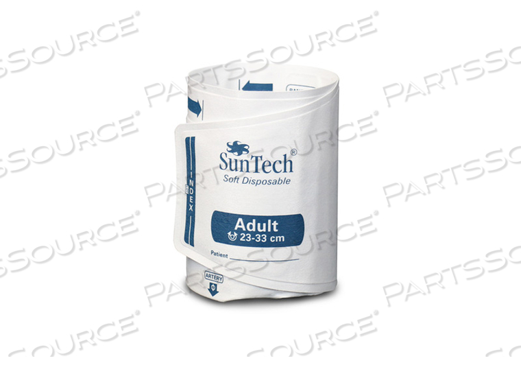 SOFT DISPOSABLE BLOOD PRESSURE CUFF - ADULT (BOX OF 20) 