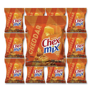 SNACKS, CHEDDAR, 3.75 OZ BAG, 8/CARTON by Chex Mix