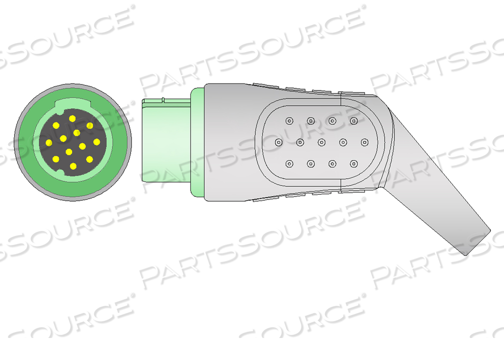 CABLE MECG Y ADAPTER MATERNAL 