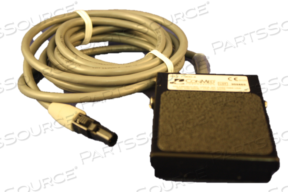 FOOTSWITCH, HYFRECATOR® 2000, FOR USE WITH: FOR HYFRECATOR® 2000 UNIT by CONMED