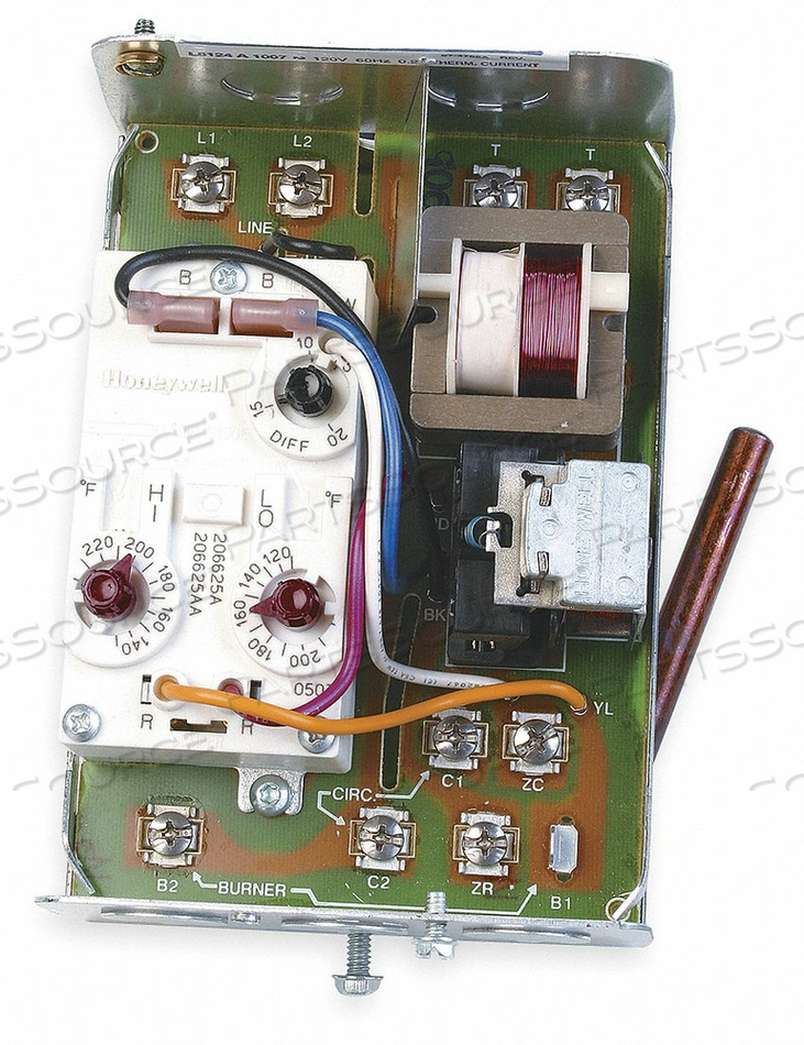 TRIPLE AQUASTAT RELAY-24V BURNER CONTROL by Honeywell