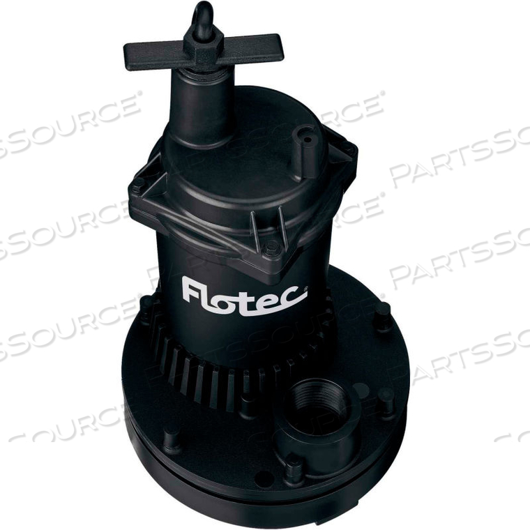 FLOTEC WATER REMOVAL UTILITY PUMP 1/6 HP, 1200 GPH by Pentair