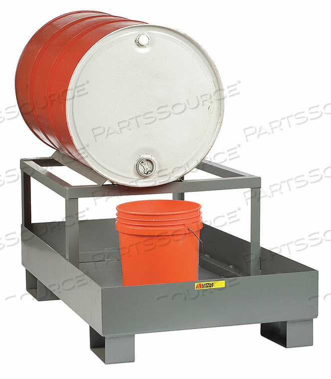 SPILL CONTROL PLATFORM W/DRUM RACK 33GAL by Little Giant SPILL CONTROL PLATFORM W/DRUM RACK 33GAL by Little Giant