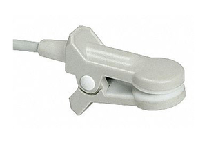 SPO2 EAR CLIP SENSOR, PLASTIC, 35-7/16 IN CABLE LG, REUSABLE by Maxtec