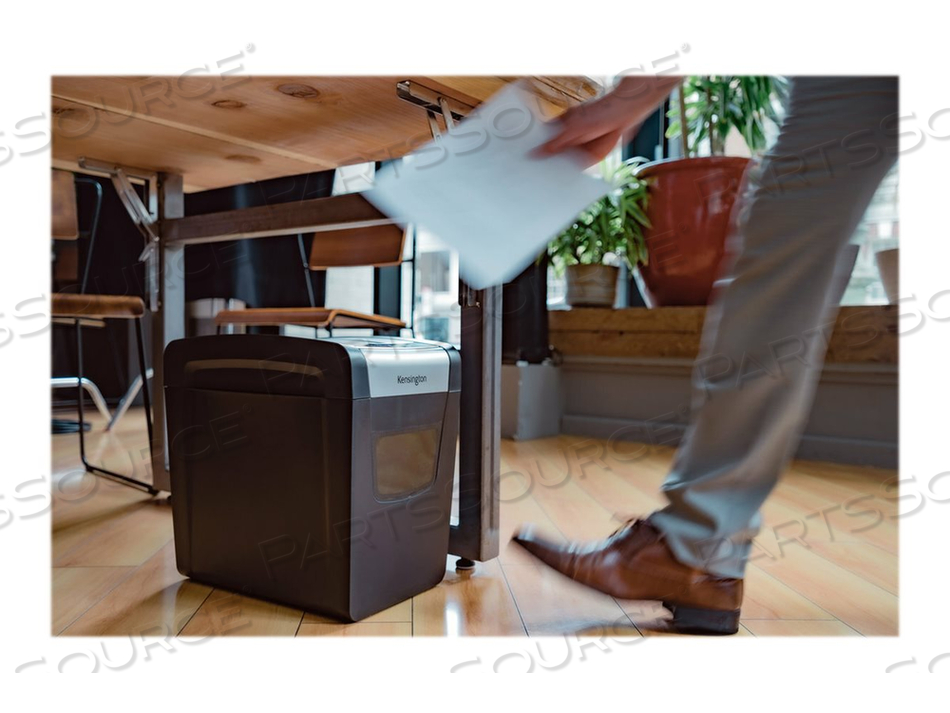 OFFICEASSIST M100 ANTI-JAM CROSS CUT SHREDDER, SHREDDER, CROSS-CUT, P-4 by Kensington Computer Products