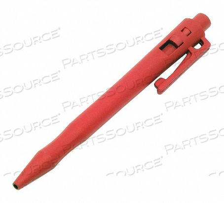 DETECTABLE HD PEN W/ CLIP RED INK PK50 by Detectamet