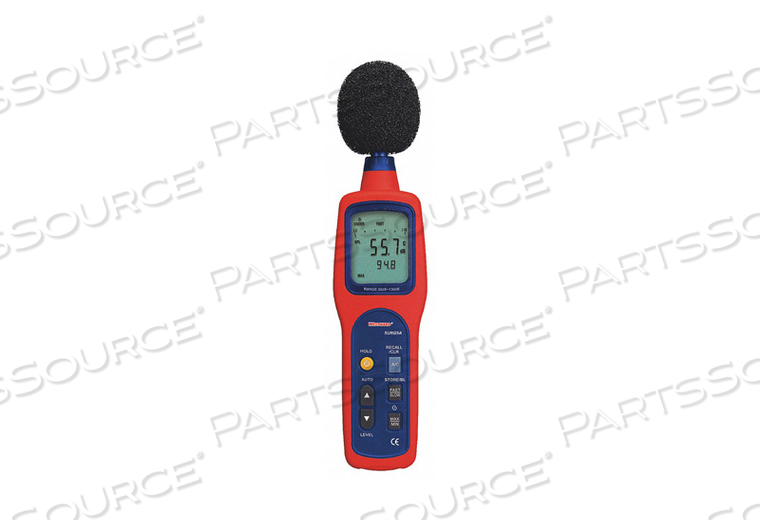 SOUND LEVEL METER, INCLUDES (4) 1.5V BATTERIES, INSTRUCTIONS, DIGITAL DISPLAY SCREEN TYPE LCD, FREQUENCY WEIGHTING A, C, MAXIMUM FREQUENCY M by Westward SOUND LEVEL METER, INCLUDES (4) 1.5V BATTERIES, INSTRUCTIONS, DIGITAL DISPLAY SCREEN TYPE LCD, FREQUENCY WEIGHTING A, C, MAXIMUM FREQUENCY M by Westward