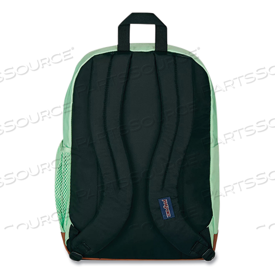 COOL STUDENT BACKPACK, FITS DEVICES UP TO 14.9", POLYESTER, 13 X 10 X 17.5, MINT CHIP 