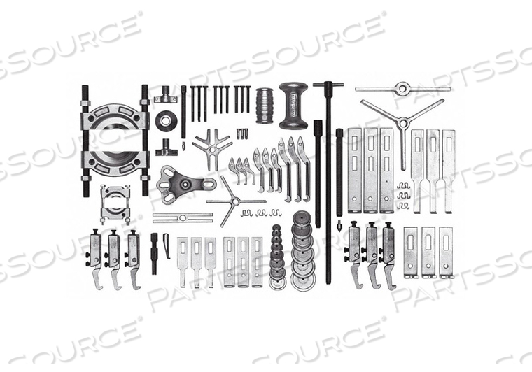 MASTER PULLER SET 25 JAWS by Proto MASTER PULLER SET 25 JAWS by Proto