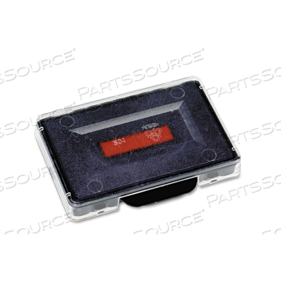 T5460 PROFESSIONAL REPLACEMENT INK PAD FOR TRODAT CUSTOM SELF-INKING STAMPS, 1.38" X 2.38", BLUE/RED by Trodat