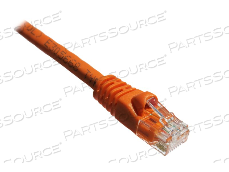 AXIOM 20FT CAT5E 350MHZ PATCH CABLE MOLDED BOOT (ORANGE) by Axiom