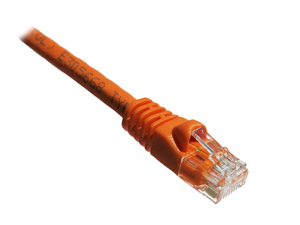AXIOM - PATCH CABLE - RJ-45 (M) TO RJ-45 (M) - 20 FT - UTP - CAT 5E - MOLDED, SNAGLESS, STRANDED - ORANGE by Axiom AXIOM - PATCH CABLE - RJ-45 (M) TO RJ-45 (M) - 20 FT - UTP - CAT 5E - MOLDED, SNAGLESS, STRANDED - ORANGE by Axiom