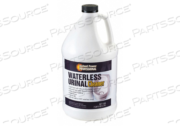 WATERLESS URINAL CLEANER 1 GAL. BOTTLE by Instant Power Professional WATERLESS URINAL CLEANER 1 GAL. BOTTLE by Instant Power Professional