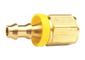 PUSH ON HOSE FITTING 3/8 X1/4 BARBXNPTF by Dixon Valve and Coupling PUSH ON HOSE FITTING 3/8 X1/4 BARBXNPTF by Dixon Valve and Coupling