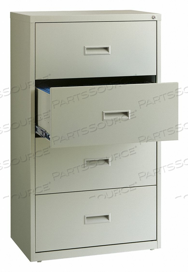 LATERAL FILE CABINET 30 IN W STEEL by Hirsh