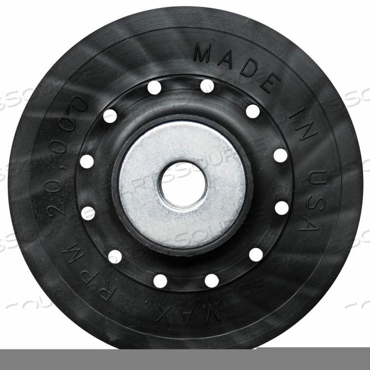 BACKING PAD FOR RESIN FIBER DISCS 5/8" 11 ARBOR 5" DIA. by Century Drill And Tool