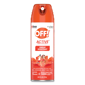 ACTIVE INSECT REPELLENT, 6 OZ AEROSOL SPRAY, 12/CARTON by OFF!