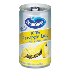 100% JUICE, PINEAPPLE, 5.5 OZ CAN by Ocean Spray