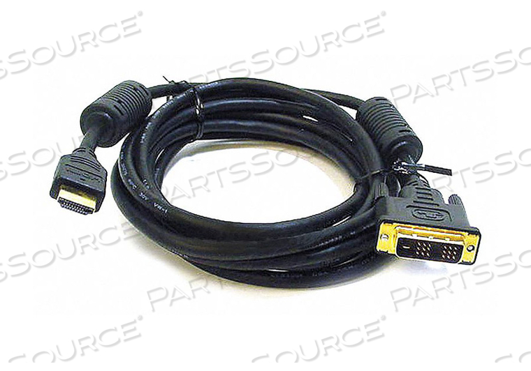 HDMI-DVI CABLES BLACK 3 FT. 28AWG by Monoprice, Inc. HDMI-DVI CABLES BLACK 3 FT. 28AWG by Monoprice, Inc.