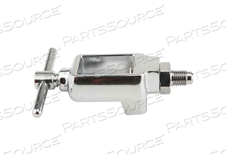 CO2 CGA 940 INSUFFLATION YOKE X 7/16 HIGH PRESSURE MALE FLARE FITTING by WT Farley Inc