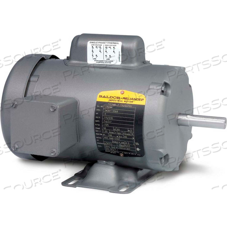 MOTOR, .5HP, MOTOR-RPMRPM, 1PH, 50HZ, 56, 3420L, TEFC by BALDOR