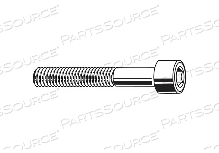 SOCKET HEAD CAP SCREW, M12-1.5 THREAD SIZE, 35 MM LG, STD, BLACK OXIDE, STEEL, CLASS 12.9 by Fabory SOCKET HEAD CAP SCREW, M12-1.5 THREAD SIZE, 35 MM LG, STD, BLACK OXIDE, STEEL, CLASS 12.9 by Fabory