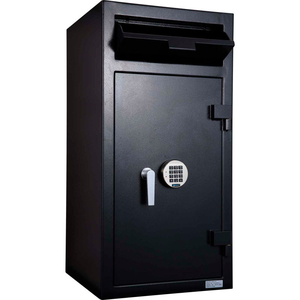 EXTRA LARGE DEPOSITORY SAFE WITH LOCKING COMPARTMENT & ELECTRONIC LOCK 20X20X 40 by Protex Safe Co. LLC