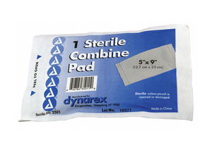 TRAUMA DRESSING STERILE GAUZE by Medi-First