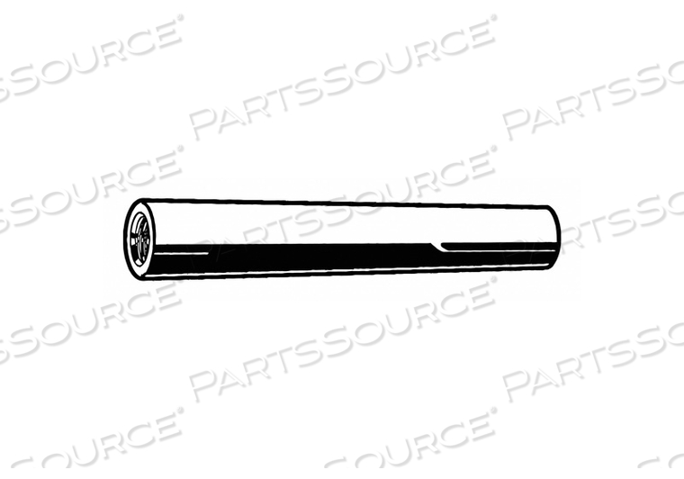 TAPER PIN,11.2MM DIA,STEEL, METRIC, INTERNAL THREADED, 60 MM SHANK LG, 11.2 MM LARGE END DIA, STEEL by Fabory