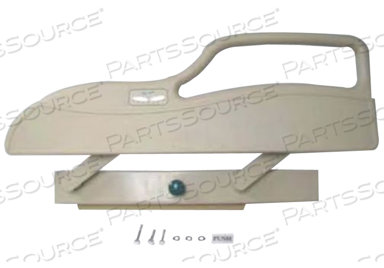 ASSEMBLY SERVICE KIT, PR LOW FOOT RAIL & BRACKET, FOR USE WITH: FOR SPIRIT™ BEDS by Stryker Medical