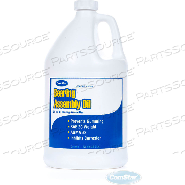 BEARING ASSEMBLY LUBE OIL OIL FOR ALL BEARING ASSEMBLIES, 1 GAL. by Comstar International Inc