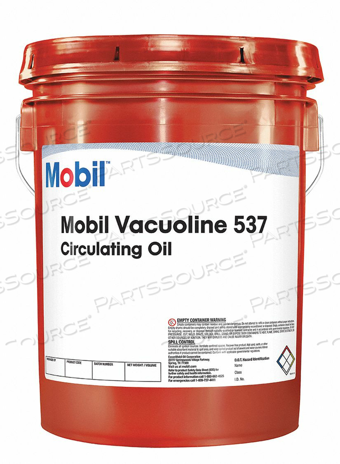 CIRCULATING OIL 5 GAL. PAIL by Mobil CIRCULATING OIL 5 GAL. PAIL by Mobil
